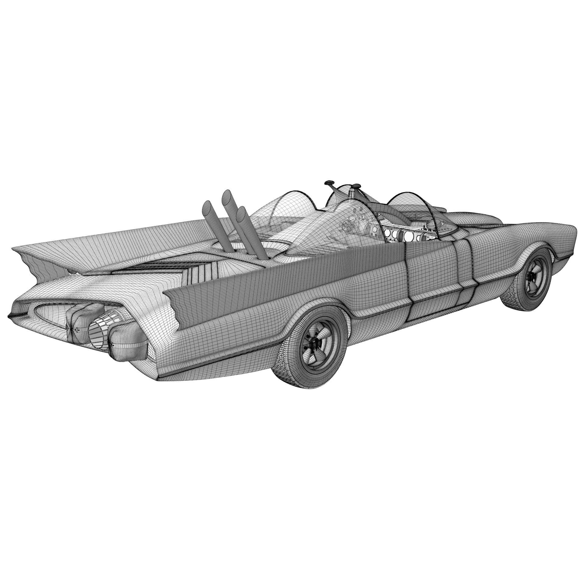 Batmobile 1966 3D model_26