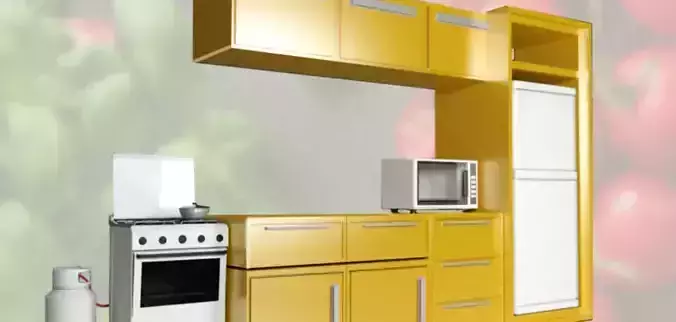 Homemade kitchen