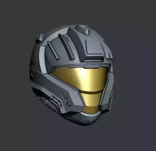CQB helmet 3D print file
