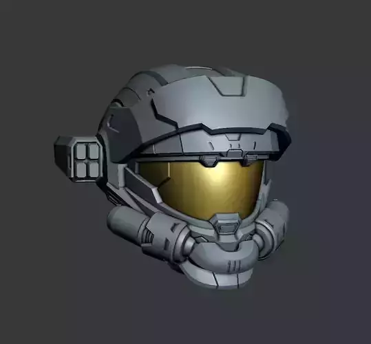 CQC helmet 3D print file 3D print model
