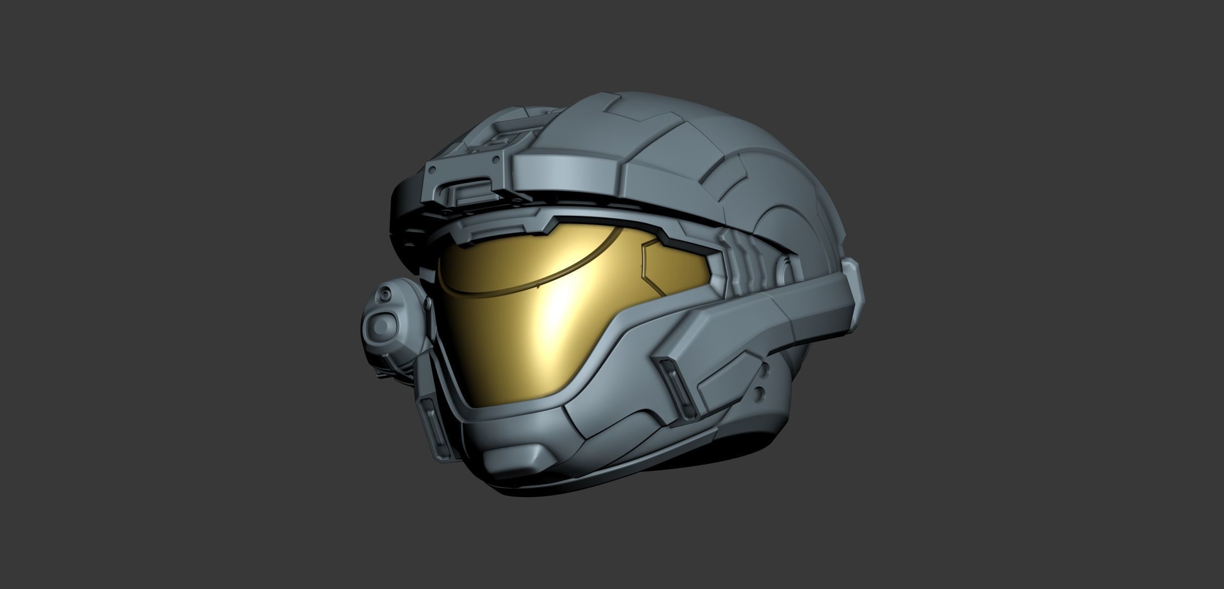Air-Cav helmet 3D print model 3D print model_2