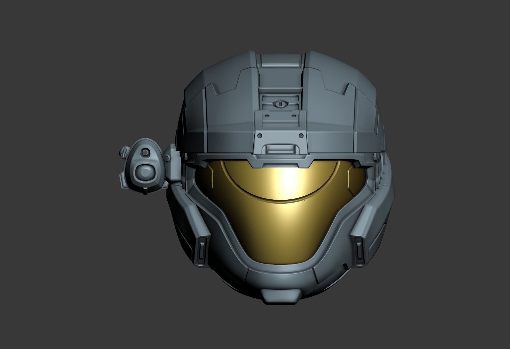 Air-Cav helmet 3D print model 3D print model_8