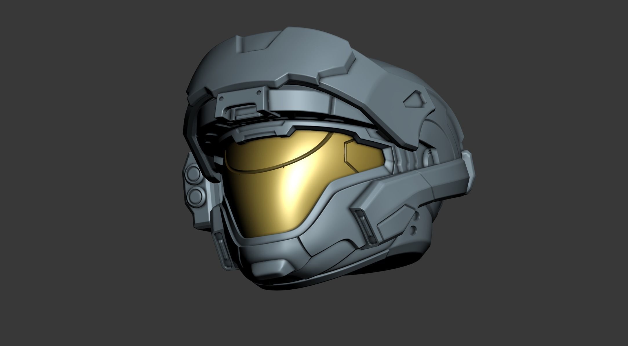 Air-Cav helmet 3D print model 3D print model_3
