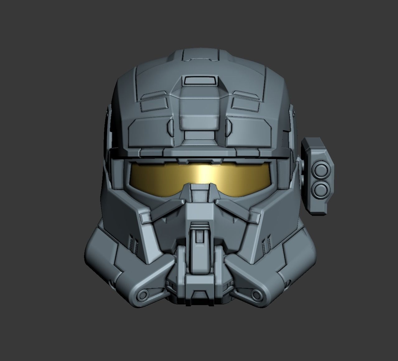 EOD helmet 3D print file 3D print model_7