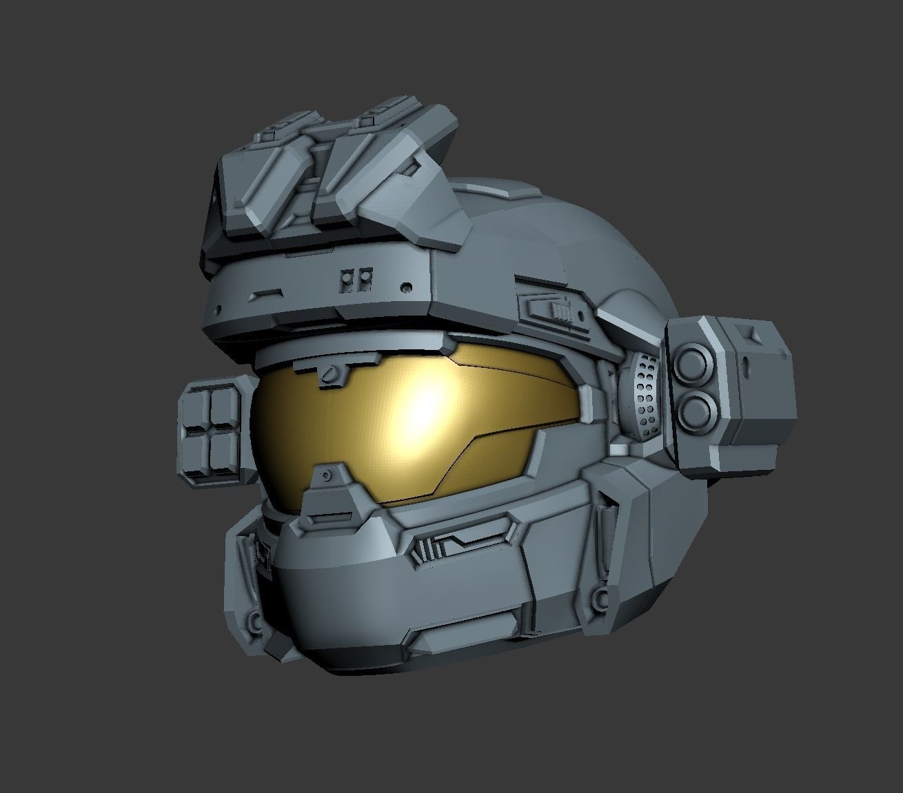 Grenadier helmet 3D print file 3D print model_3