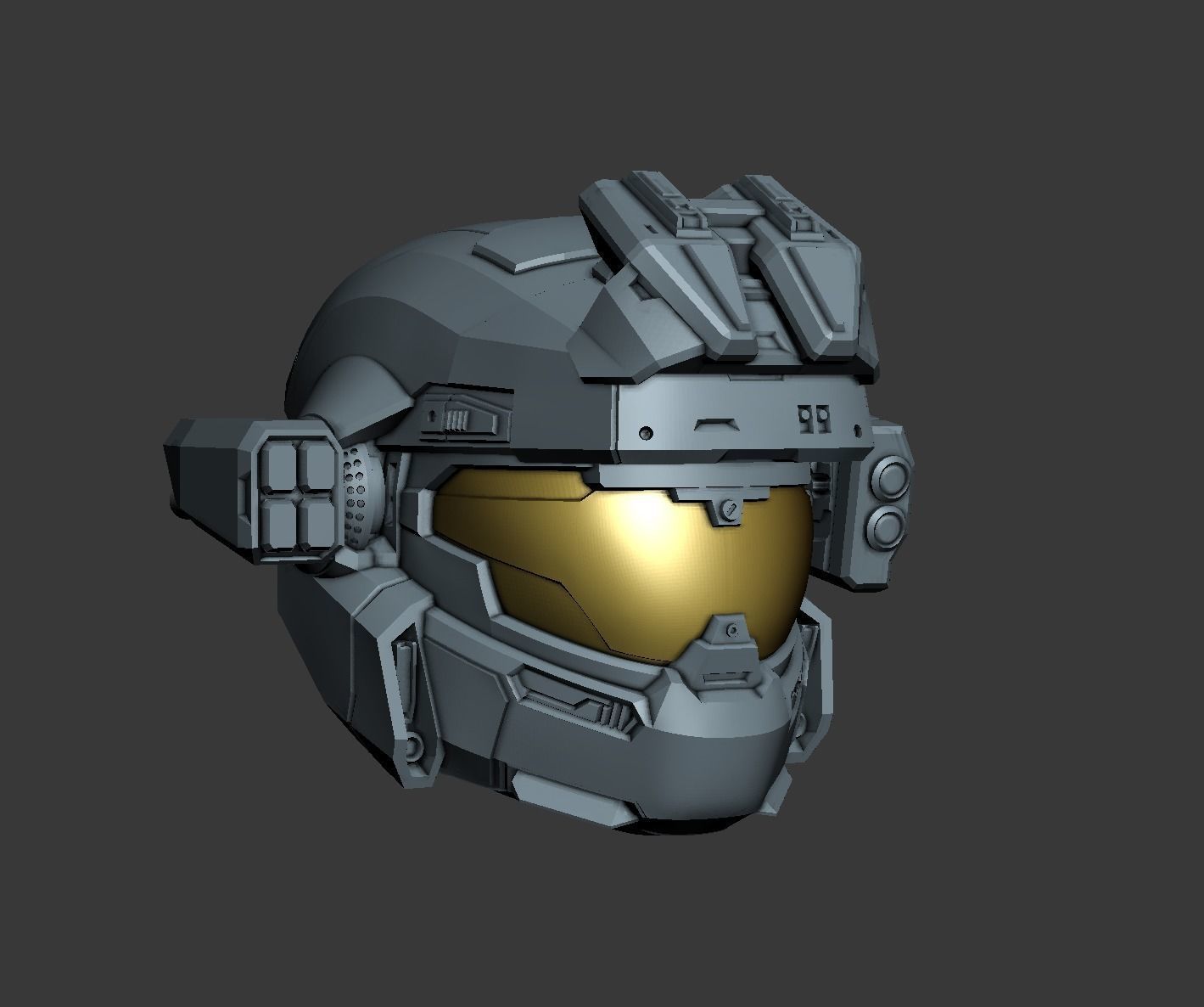 Grenadier helmet 3D print file 3D print model_2