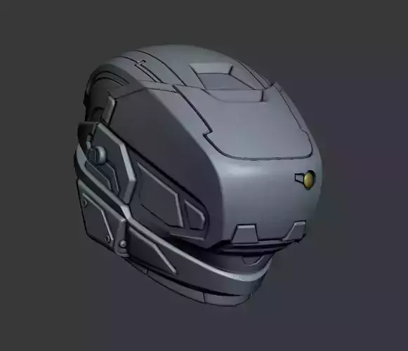 Gungnir helmet 3D print file