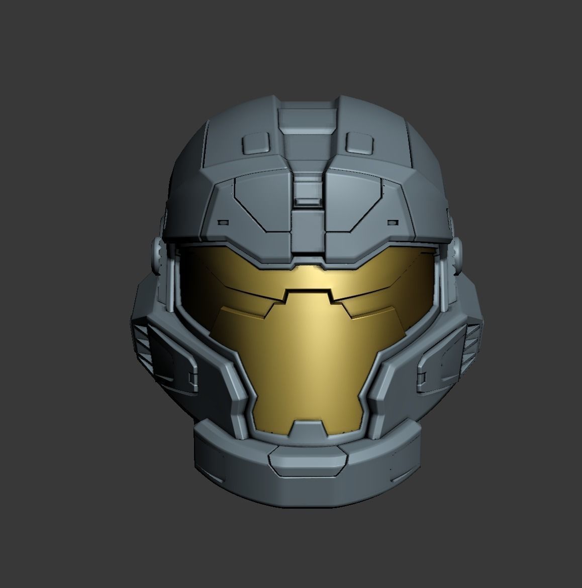 JFO helmet 3D print file 3D print model_7