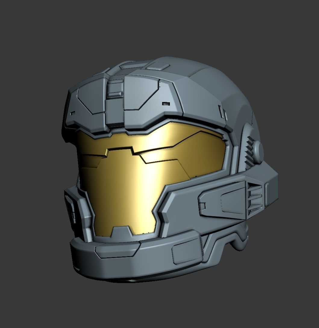 JFO helmet 3D print file 3D print model_5