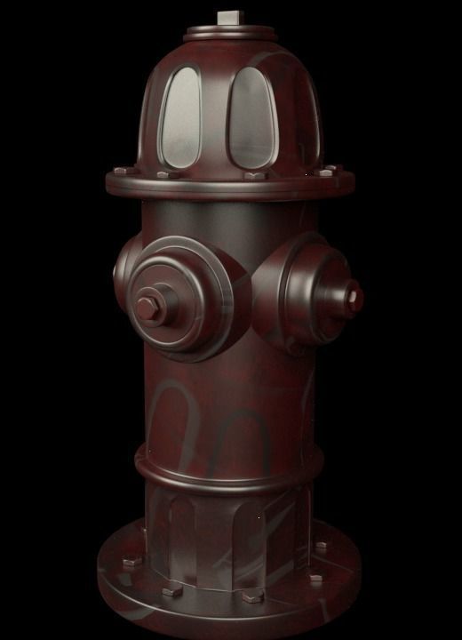 Hydrant 3D model_6