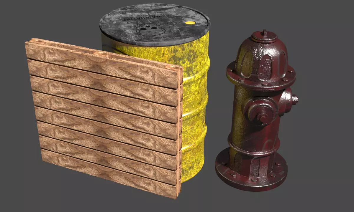 Hydrant 3D model_0