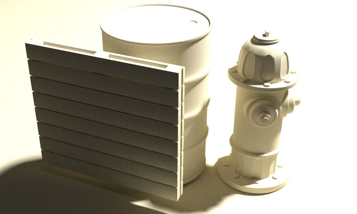 Hydrant 3D model_10