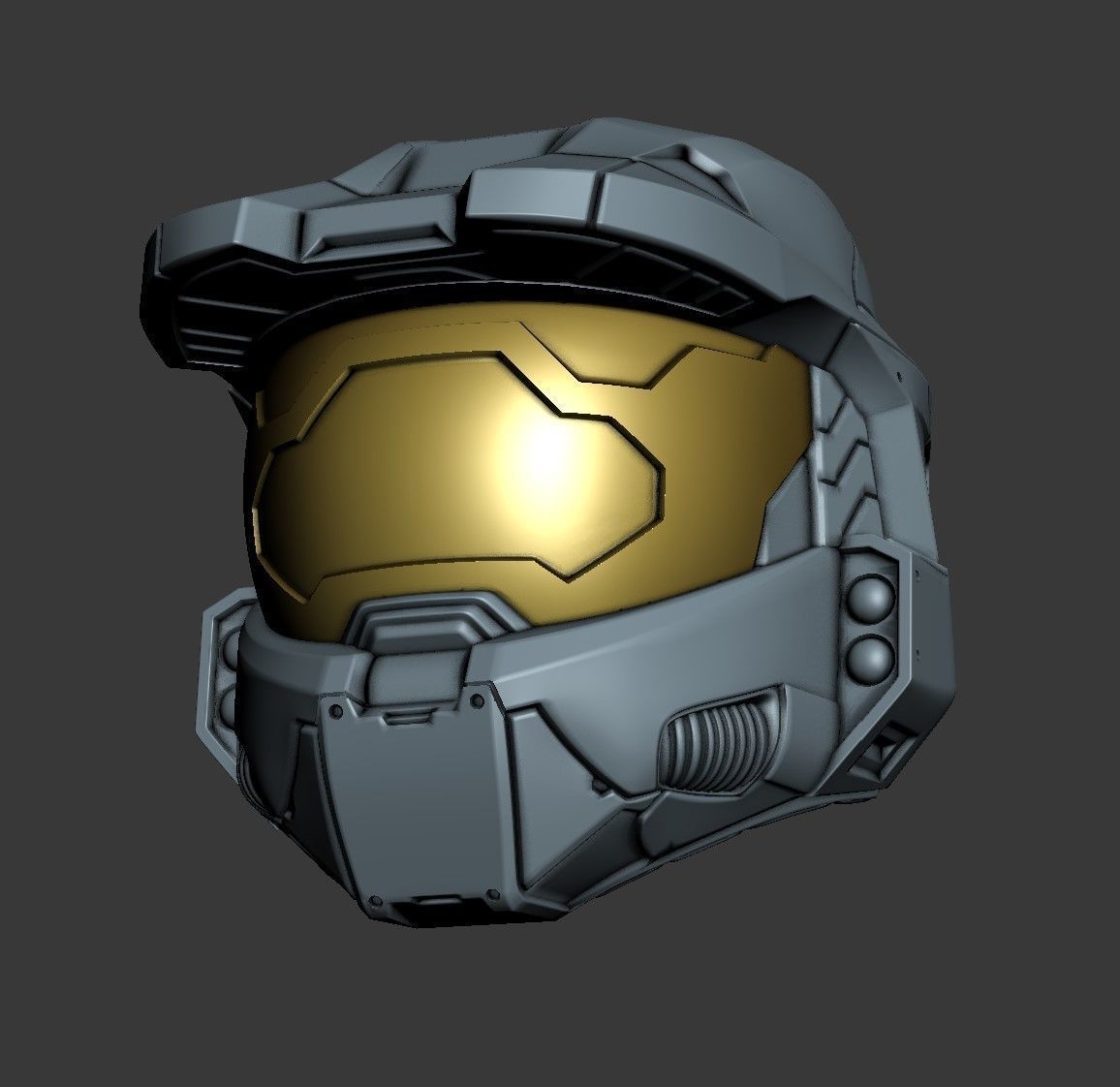 MKVI helmet 3D print file 3D print model_5