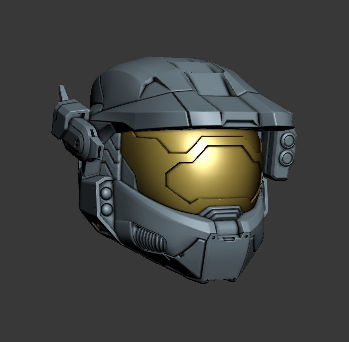MKVI helmet 3D print file 3D print model_2