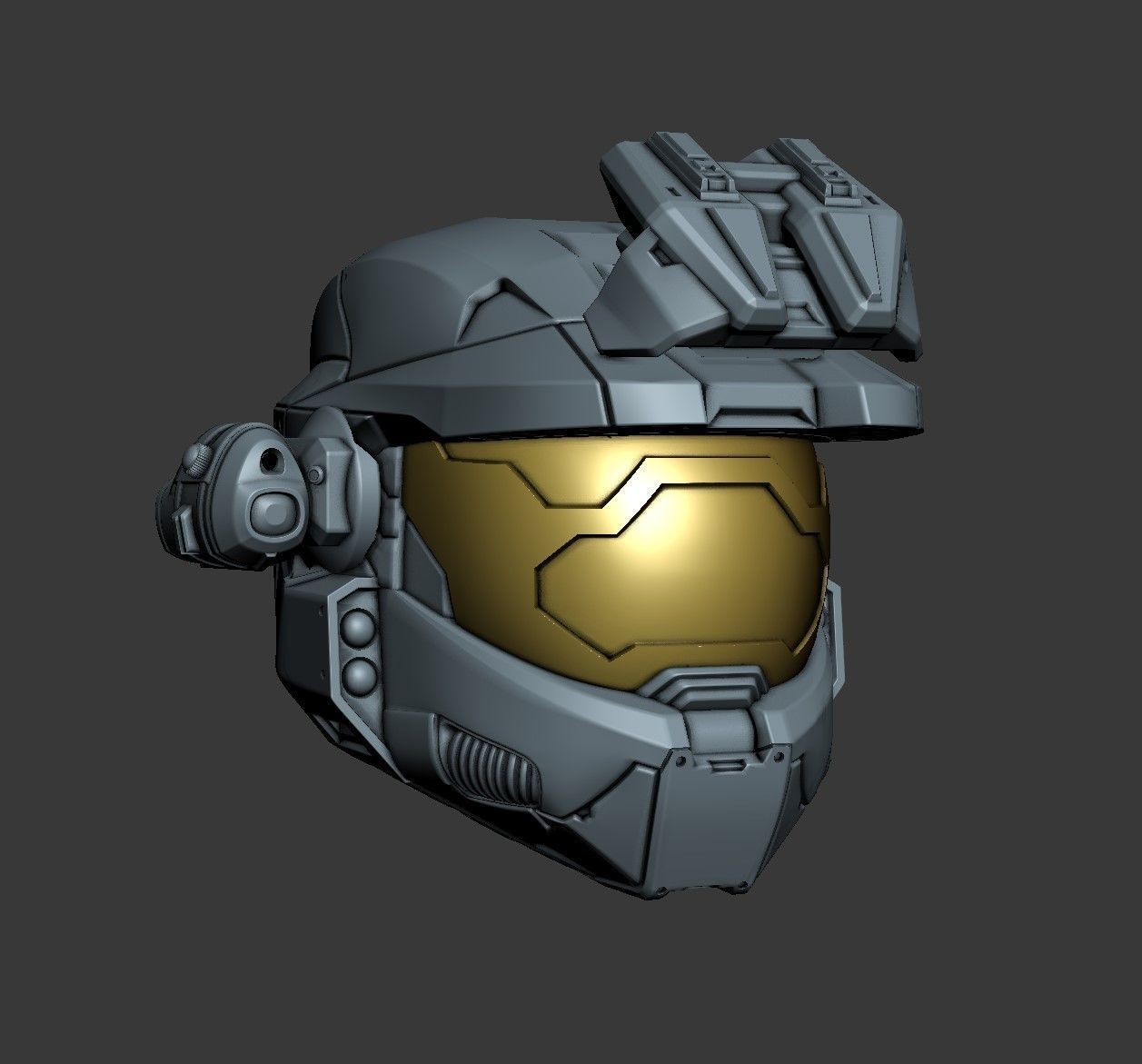 MKVI helmet 3D print file 3D print model_1