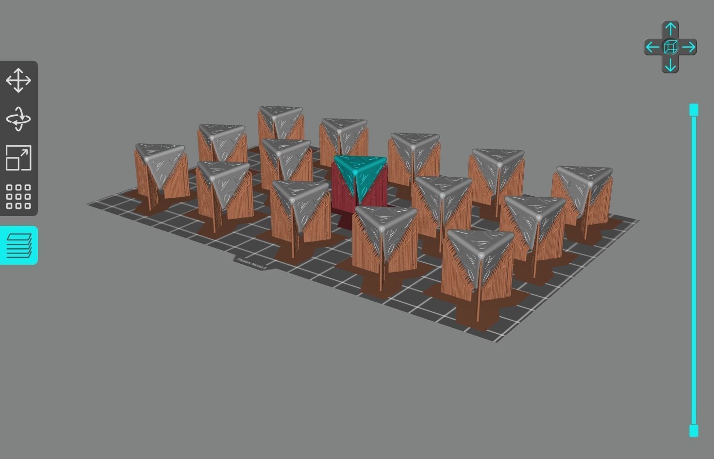 D4 Dices 3D modell for print 3D print model_2