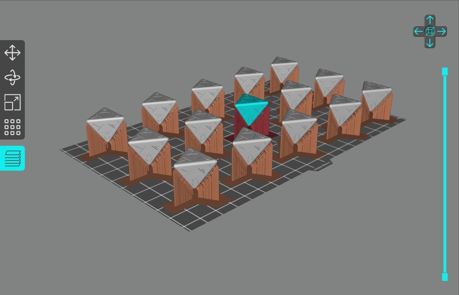 D4 Dices 3D modell for print 3D print model_1