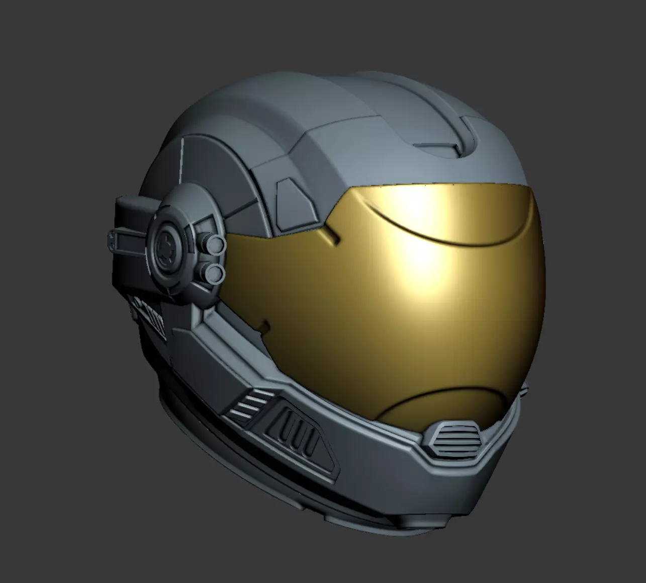 Security helmet 3D print file 3D print model