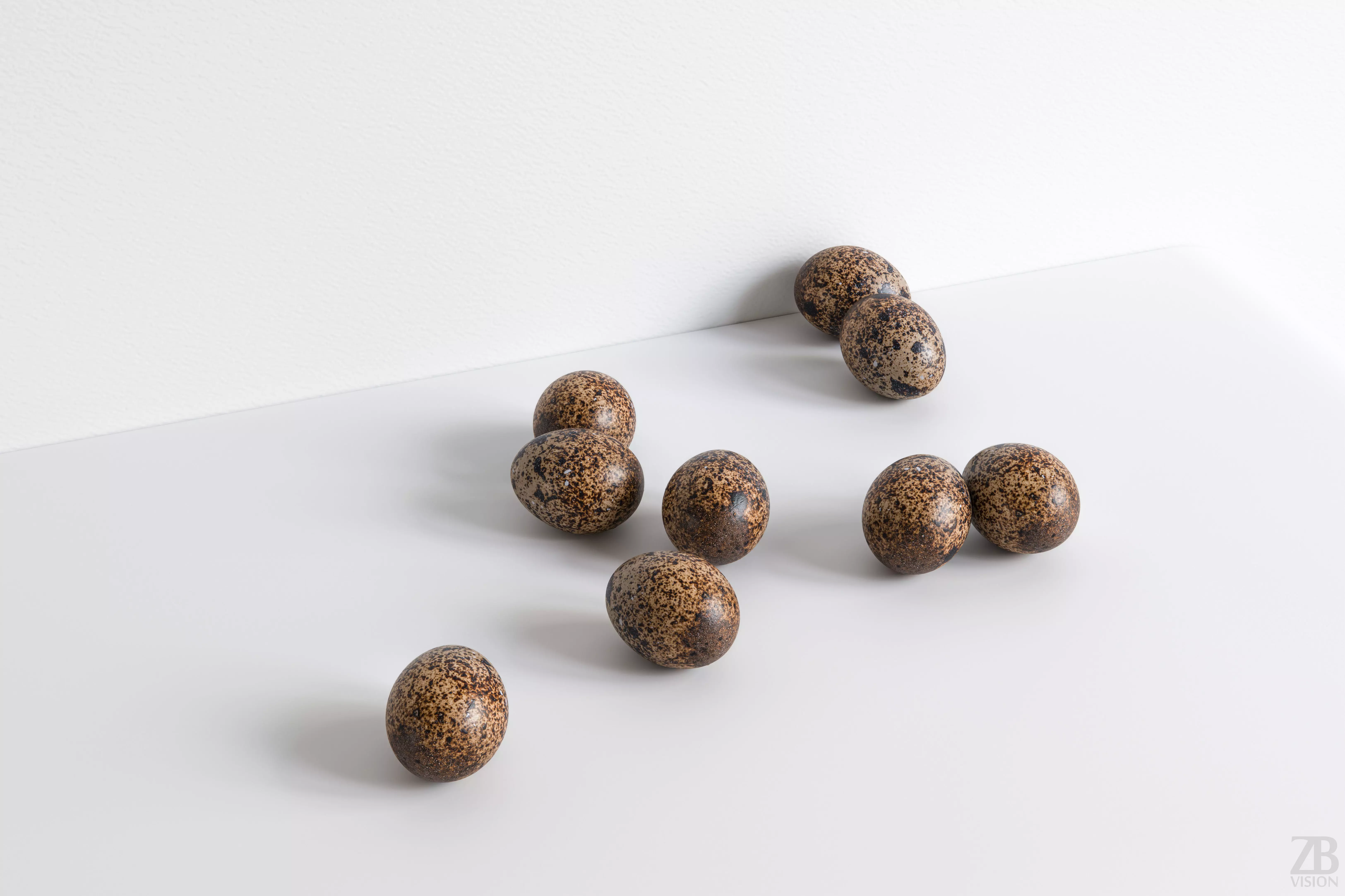 Quail Egg 3D model_0
