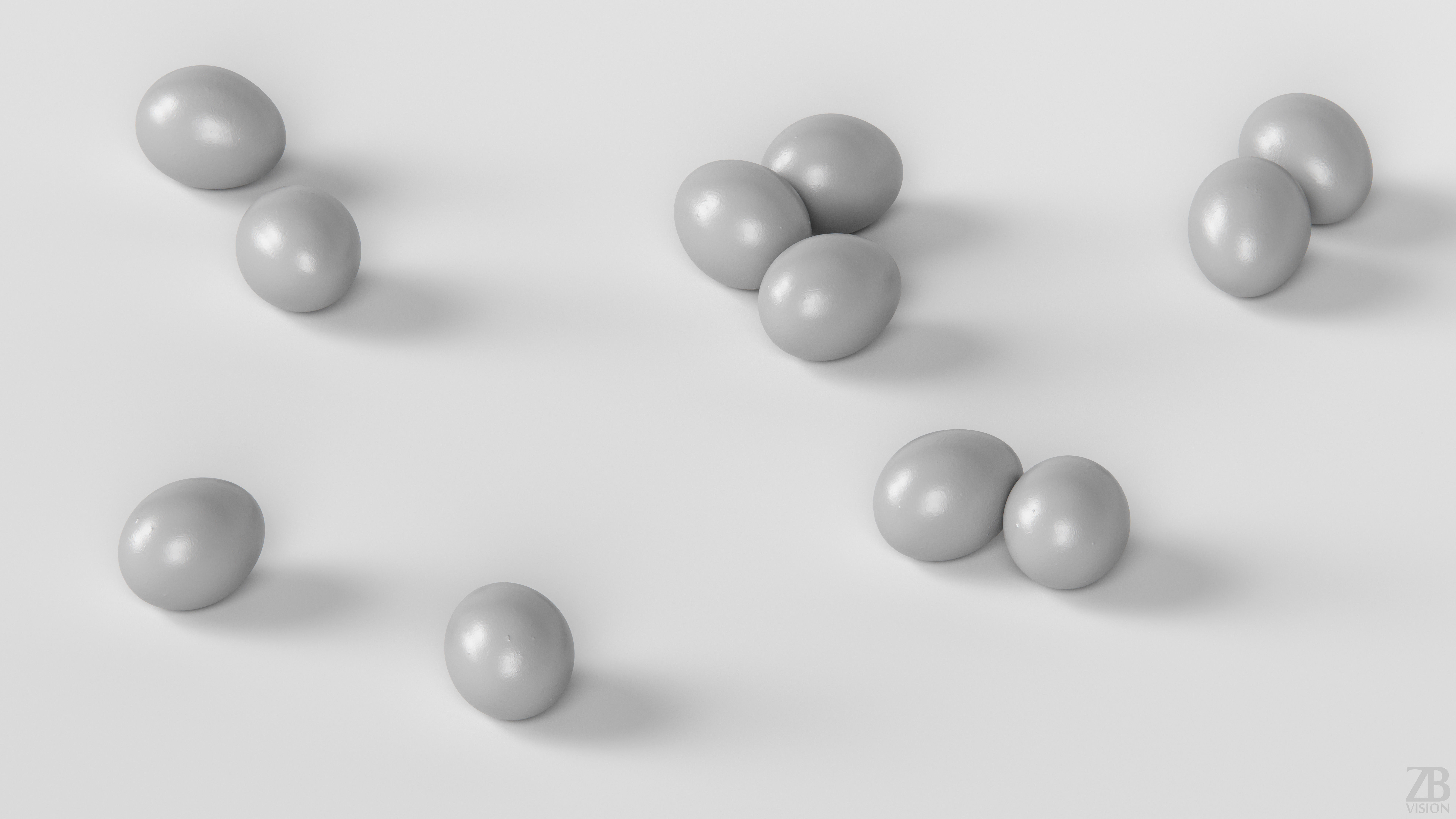 Quail Egg 3D model_3