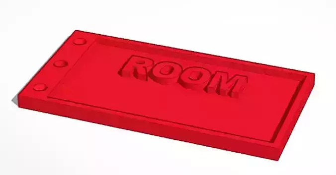 3D printable Hall pass Customizable 3D print model