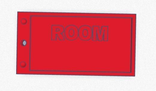 3D printable Hall pass Customizable 3D print model_1