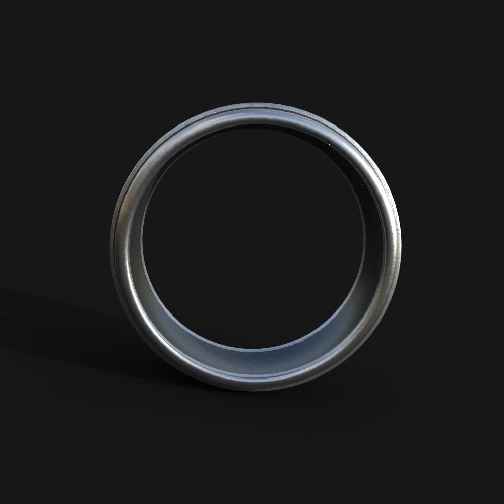 Ring skull 3D print model_1