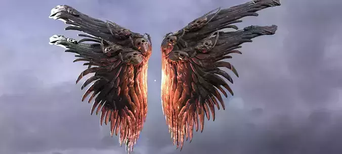 Dark Death Scythe Wings 3