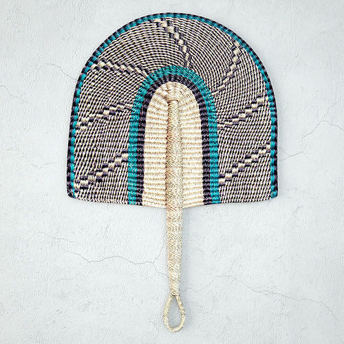 African Handwoven Fan 13 3D model