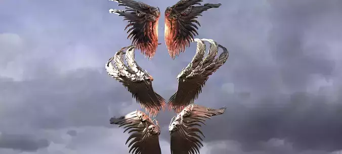 Dark Death Scythe Wings Collection 1 