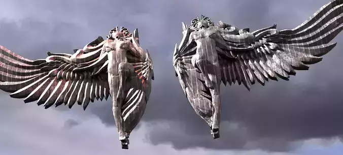 Dark Angel Anatomy Sculptured Wings