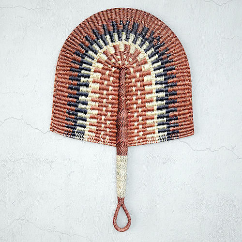 African Handwoven Fan 15 3D model