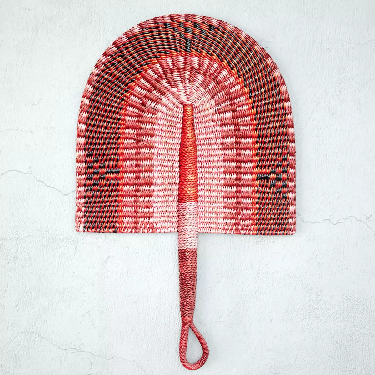 African Handwoven Fan 16 3D model_0