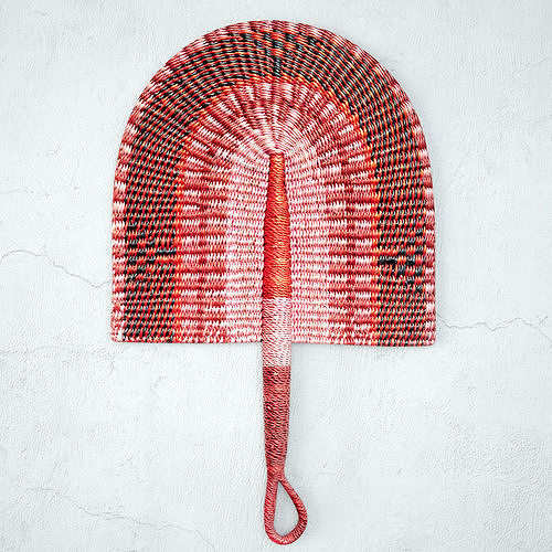 African Handwoven Fan 16 3D model