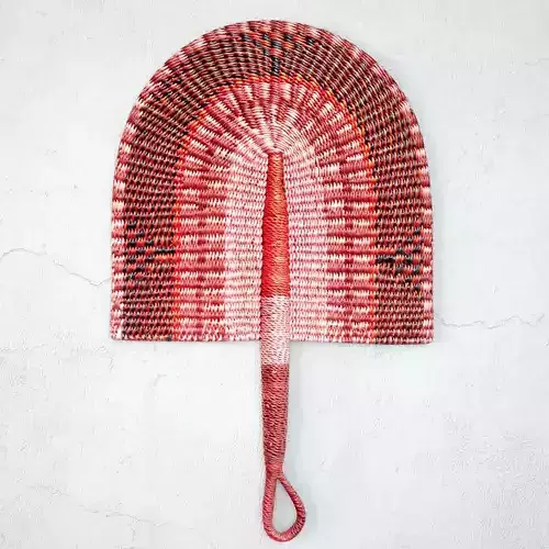 African Handwoven Fan 16 3D model