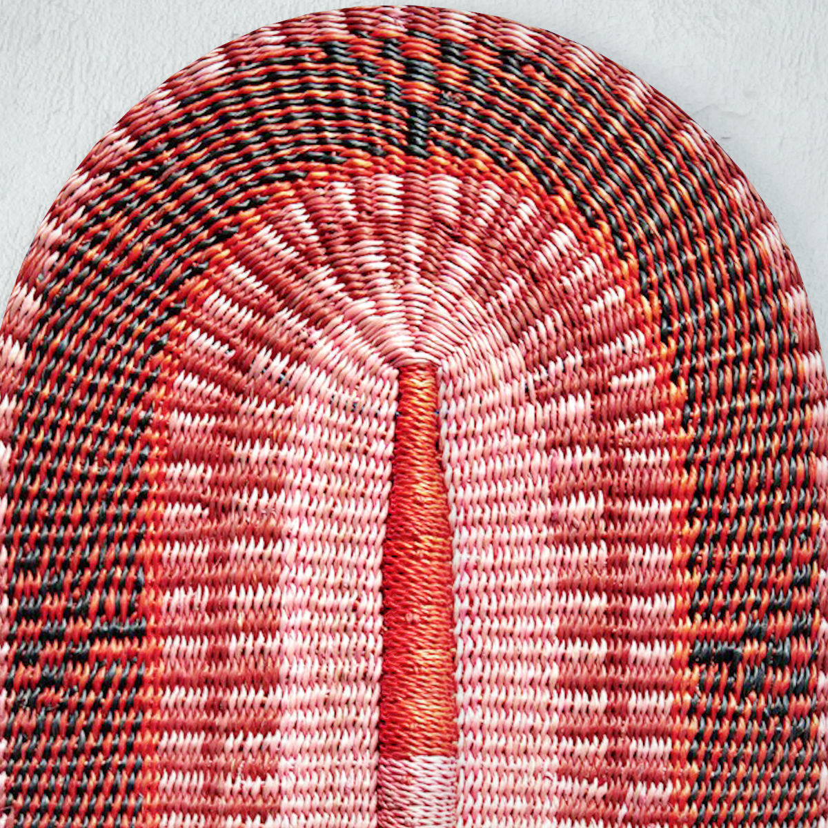 African Handwoven Fan 16 3D model_5
