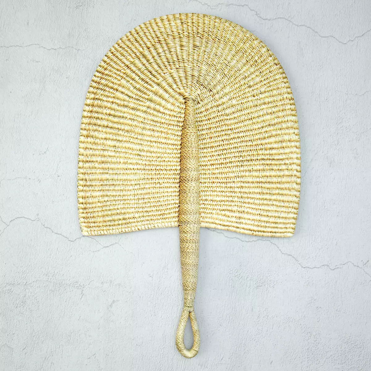 African Handwoven Fan 17 3D model_0