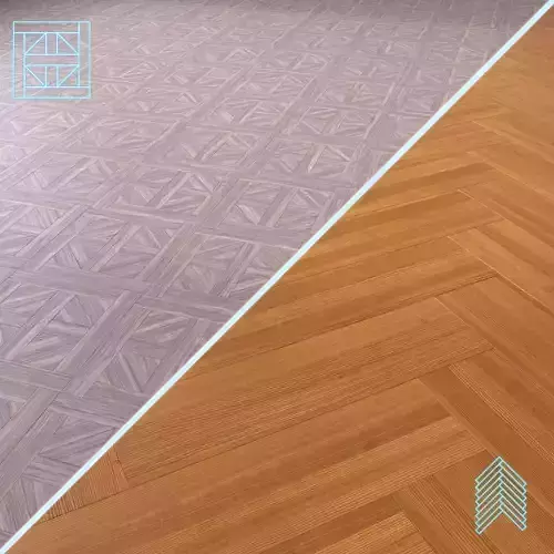 Parquet - Laminate - Wooden floor 2 in 1