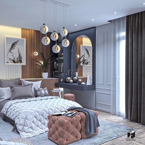 Bed room 3D model