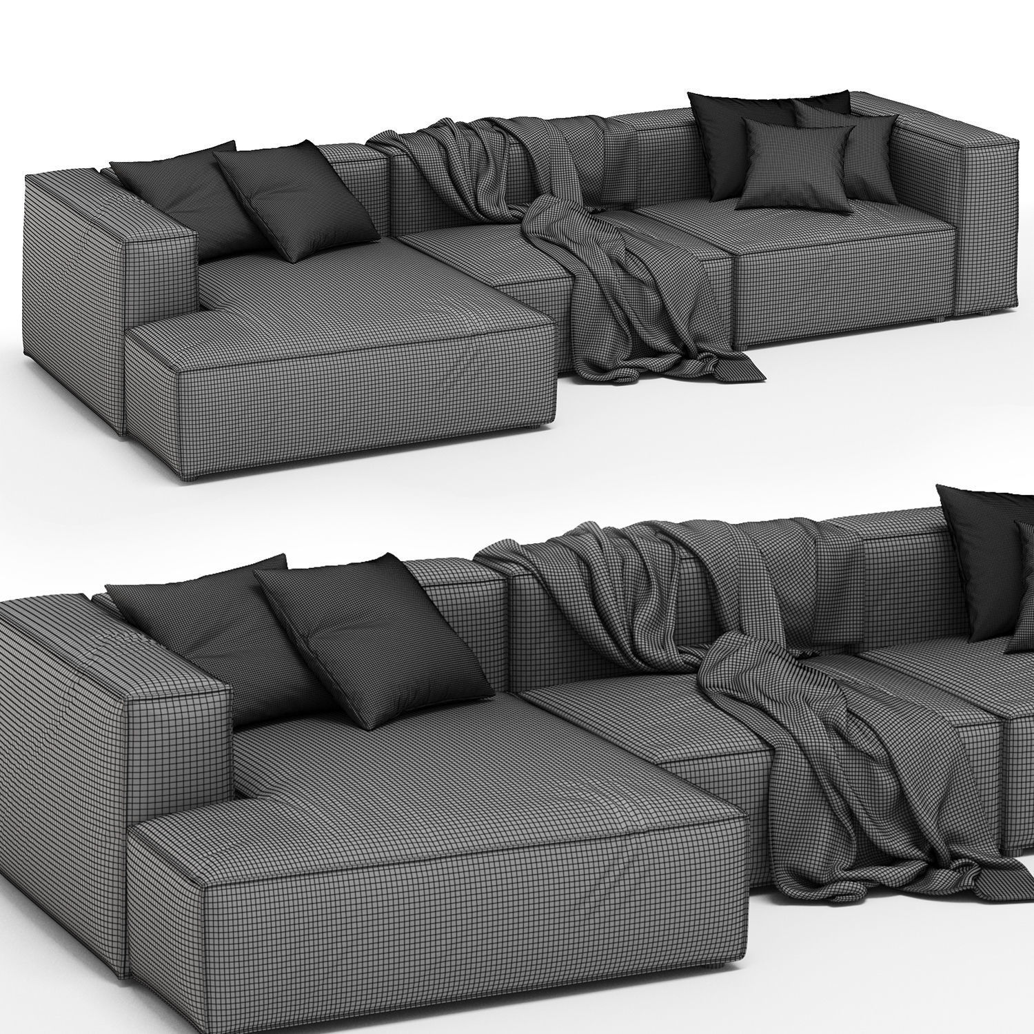 Dunbar Sofa By FEST Amsterdam 3D model_2