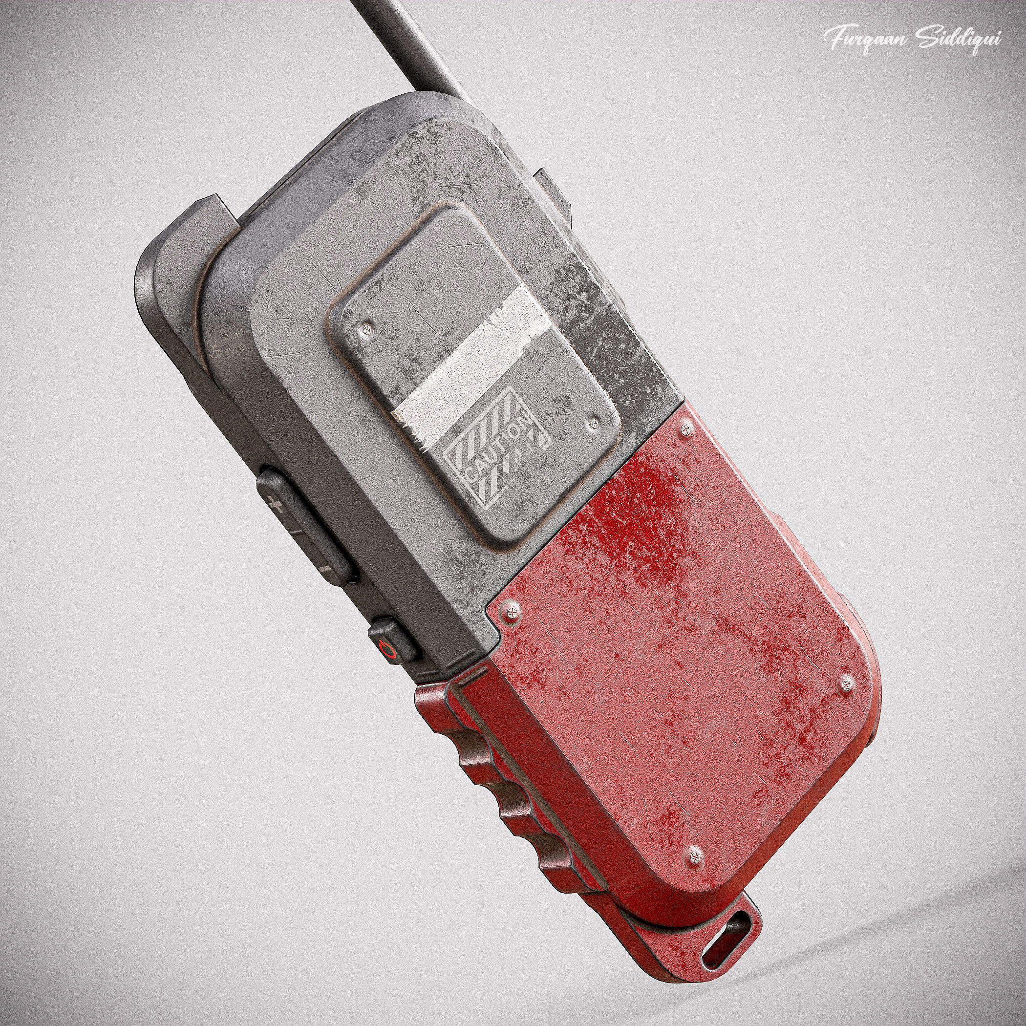 Sci-fi Controller V9 PBR Low-poly 3D model_6