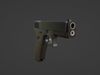 3D model Pistol Gun Glock 17 5fth gen Roblox compatible VR / AR / low ...