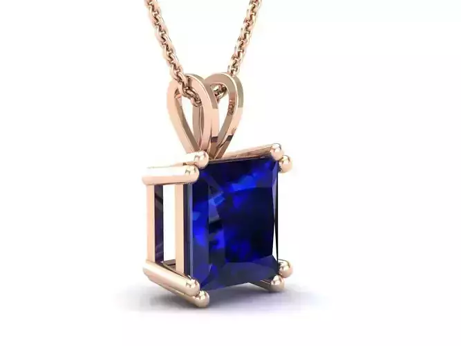 AV 417 Princess Diamond pendant for woman
