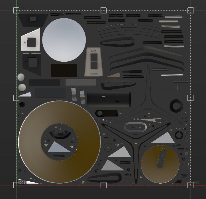 Starlink Dish and Router 3D model Low-poly 3D model_20