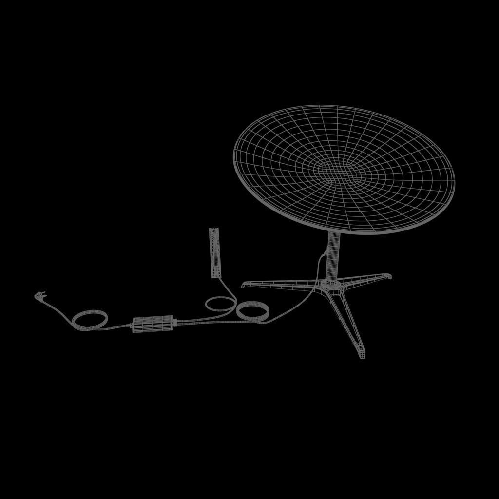 Starlink Dish and Router 3D model Low-poly 3D model_19
