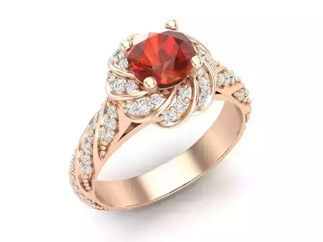 AV 424 Diamond Ladies Bridal Engagement Ring