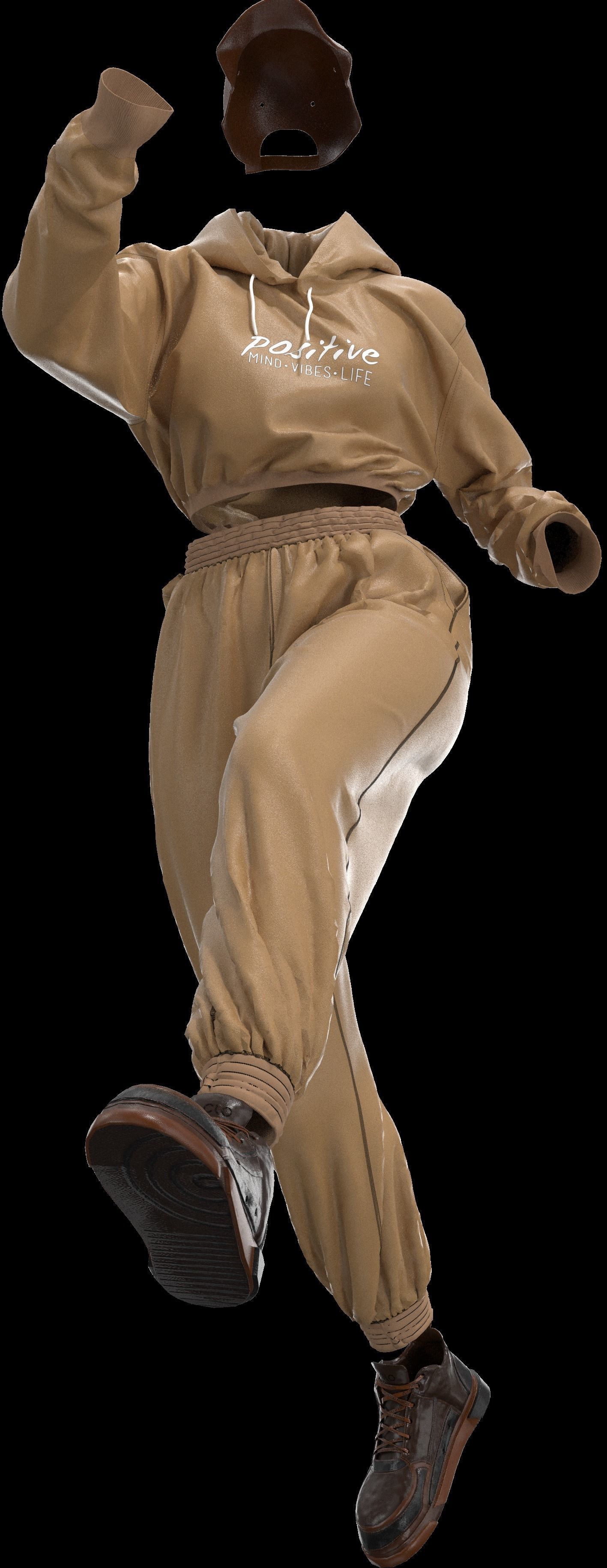 3D hoodie  3D pant  3D cap  3D model_6