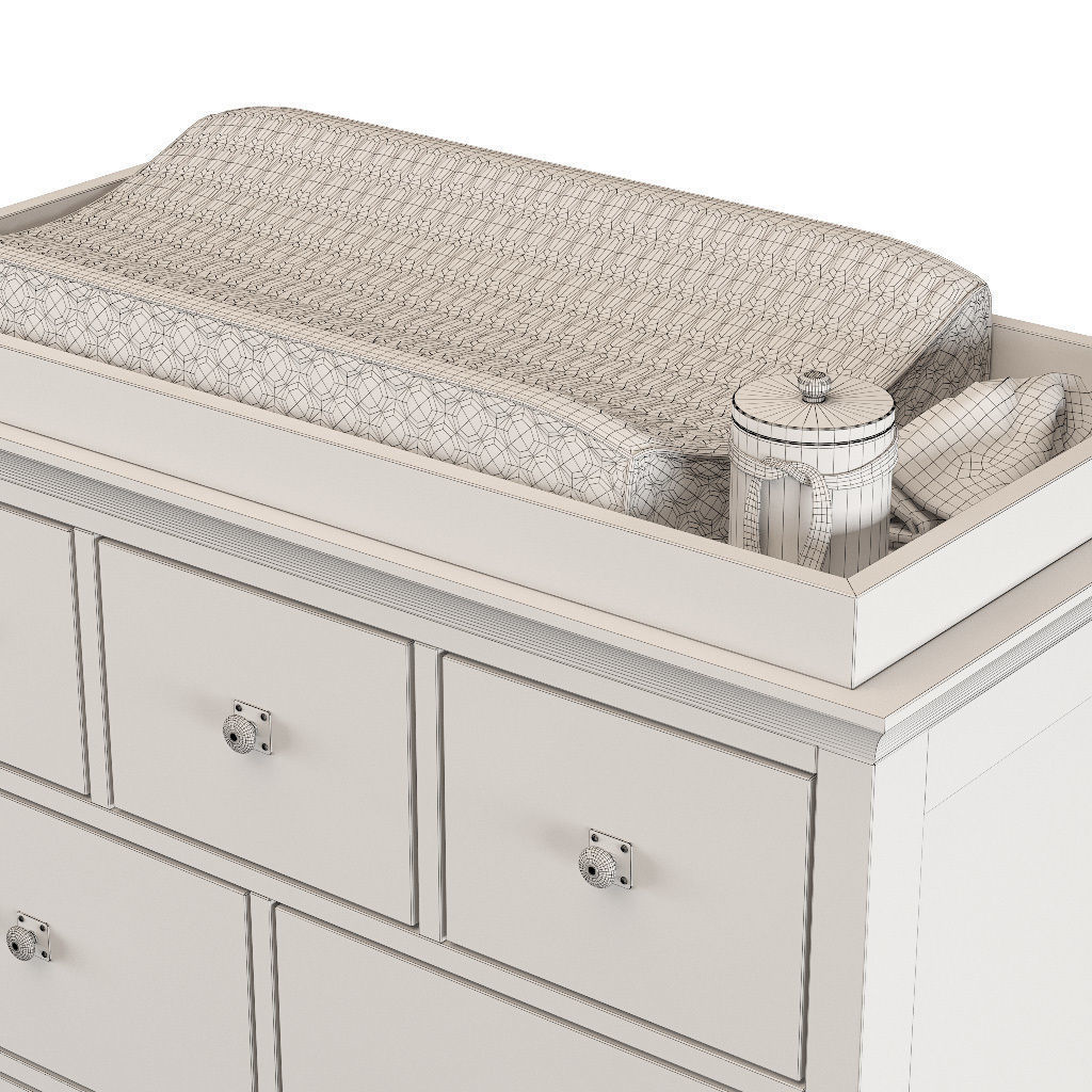 Charlie Dresser 3D model_7