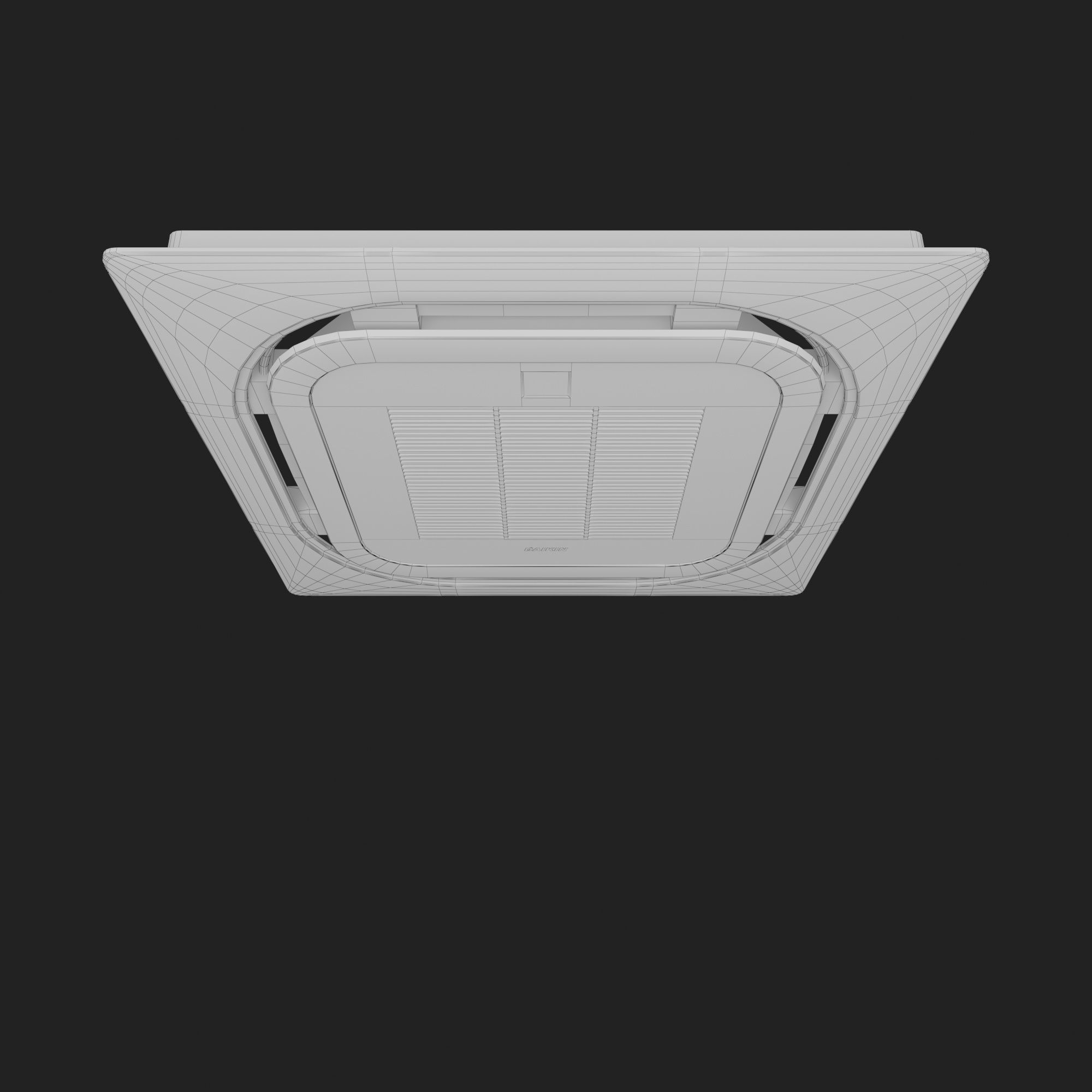 Celling Air Conditioner 1 3D model_3