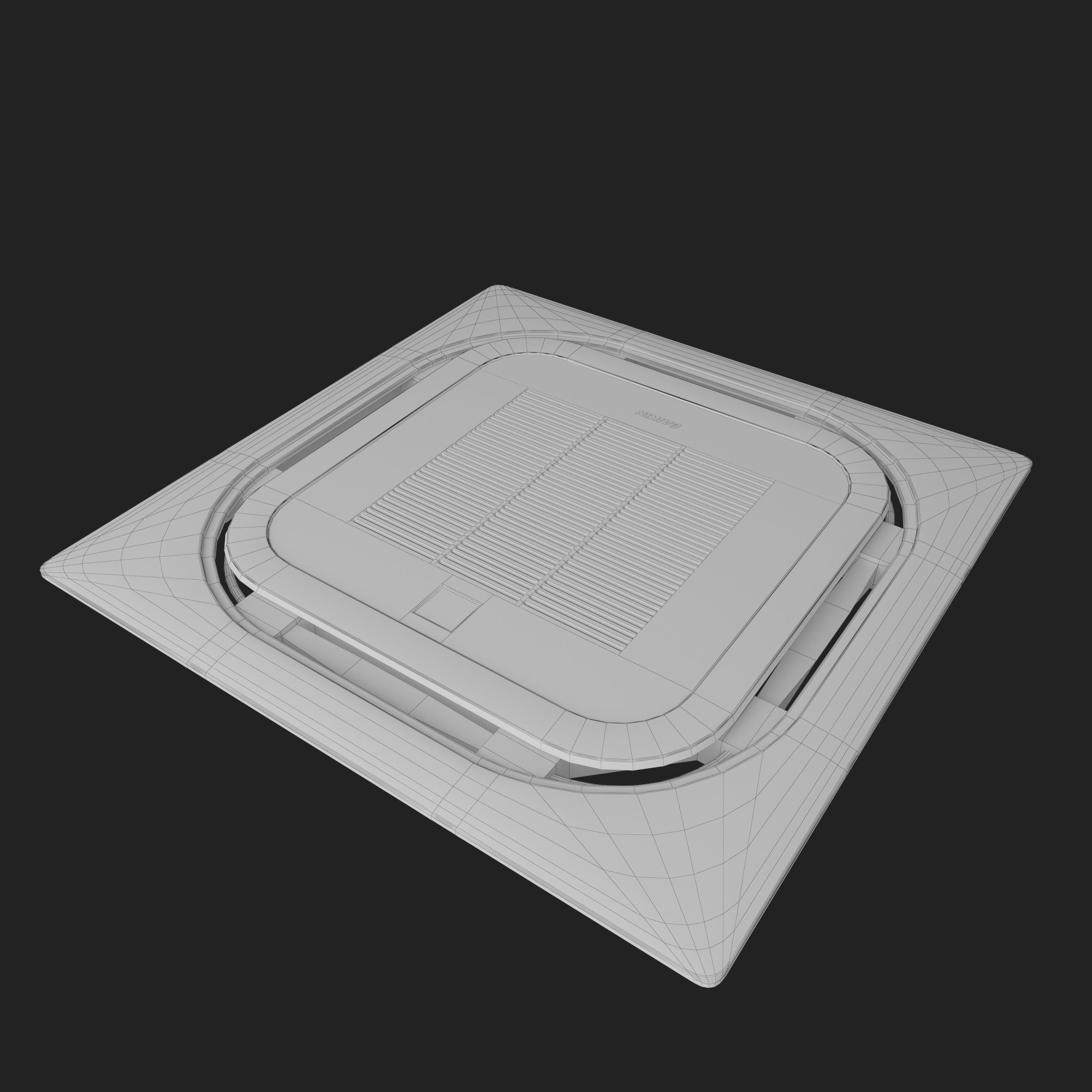 Celling Air Conditioner 1 3D model_5